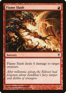 Flame Slash - Duel Decks: Sorin vs. Tibalt (DDK) #60 - Common Magic: The Gathering Trading Card