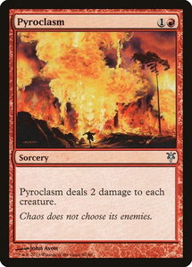Pyroclasm - Duel Decks: Sorin vs. Tibalt (DDK) #62 - Uncommon Magic: The Gathering Trading Card
