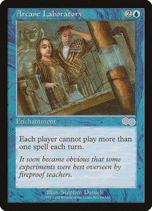 Arcane Laboratory - Urza's Saga (USG) #60 - Uncommon Magic: The Gathering Trading Card