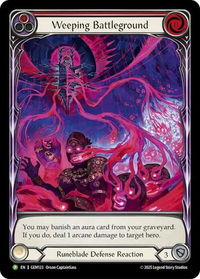 Weeping Battleground - GEM Pack 4 (GEM) #GEM123 - Promo Flesh and Blood Trading Card