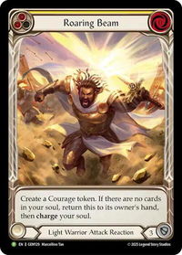 Roaring Beam - GEM Pack 4 (GEM) #GEM129 - Promo Flesh and Blood Trading Card