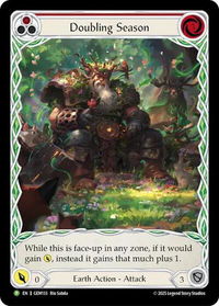 Doubling Season - GEM Pack 4 (GEM) #GEM133 - Promo Flesh and Blood Trading Card