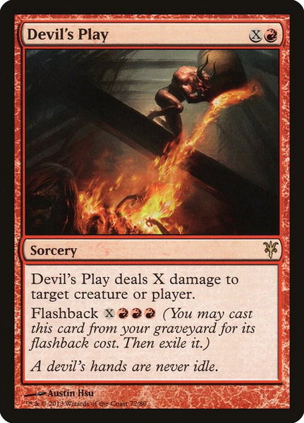 Devil's Play - Duel Decks: Sorin vs. Tibalt Magic: The Gathering trading card
