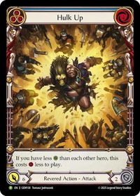 Hulk Up - GEM Pack 4 (GEM) #GEM138 - Promo Flesh and Blood Trading Card