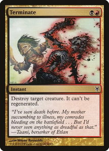 Terminate - Duel Decks: Sorin vs. Tibalt (DDK) #64 - Common Magic: The Gathering Trading Card