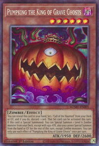 Pumpking the King of Grave Ghosts (Collector's Rare) - Maze of Muertos #MZMU-EN001 - Collector's Rare YuGiOh Trading Card