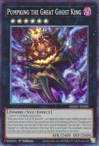 Pumpking the Great Ghost King (Collector's Rare) - Maze of Muertos #MZMU-EN005 - Collector's Rare YuGiOh Trading Card