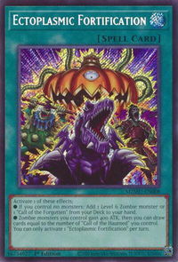 Ectoplasmic Fortification - Maze of Muertos #MZMU-EN008 - Secret Rare YuGiOh Trading Card