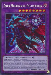 Dark Magician of Destruction - Maze of Muertos #MZMU-EN011 - Secret Rare YuGiOh Trading Card
