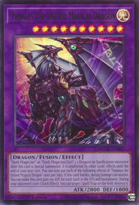 Timaeus the United Magical Dragon - Maze of Muertos #MZMU-EN012 - Ultra Rare YuGiOh Trading Card