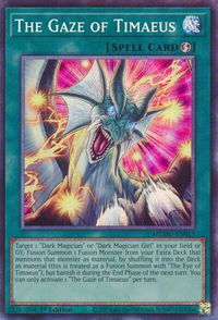 The Gaze of Timaeus (Collector's Rare) - Maze of Muertos #MZMU-EN013 - Collector's Rare YuGiOh Trading Card