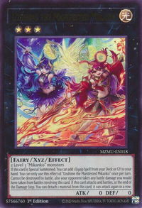 Uzuhime the Manifested Mikanko - Maze of Muertos #MZMU-EN018 - Ultra Rare YuGiOh Trading Card