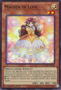 Maiden in Love - Maze of Muertos #MZMU-EN020 - Super Rare YuGiOh Trading Card