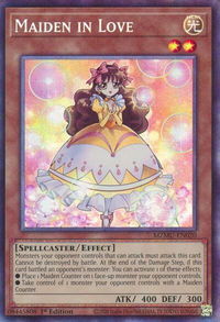 Maiden in Love (Collector's Rare) - Maze of Muertos #MZMU-EN020 - Collector's Rare YuGiOh Trading Card