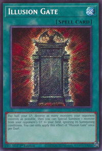 Illusion Gate - Maze of Muertos #MZMU-EN023 - Secret Rare YuGiOh Trading Card