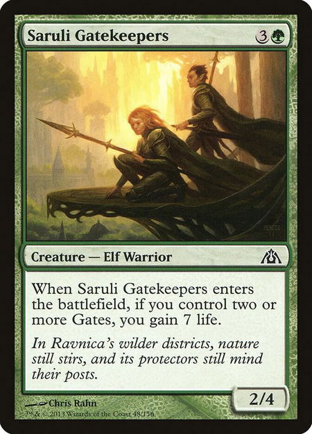 Saruli Gatekeepers - Dragon's Maze Magic: The Gathering trading card