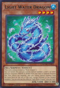 Light Water Dragon - Maze of Muertos #MZMU-EN031 - Rare YuGiOh Trading Card