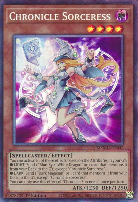 Chronicle Sorceress (Collector's Rare) - Maze of Muertos YuGiOh trading card