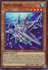 Veiss Shark - Maze of Muertos #MZMU-EN034 - Super Rare YuGiOh Trading Card