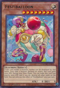 Festiballoon - Maze of Muertos #MZMU-EN035 - Rare YuGiOh Trading Card