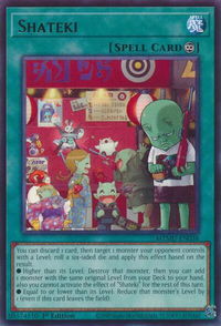 Shateki - Maze of Muertos #MZMU-EN038 - Rare YuGiOh Trading Card