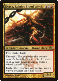 Exava, Rakdos Blood Witch - Dragon's Maze (DGM) #69 - Rare Magic: The Gathering Trading Card