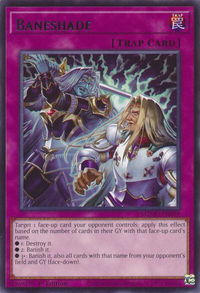 Baneshade - Maze of Muertos #MZMU-EN039 - Rare YuGiOh Trading Card