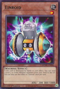 Einroid - Maze of Muertos #MZMU-EN046 - Rare YuGiOh Trading Card