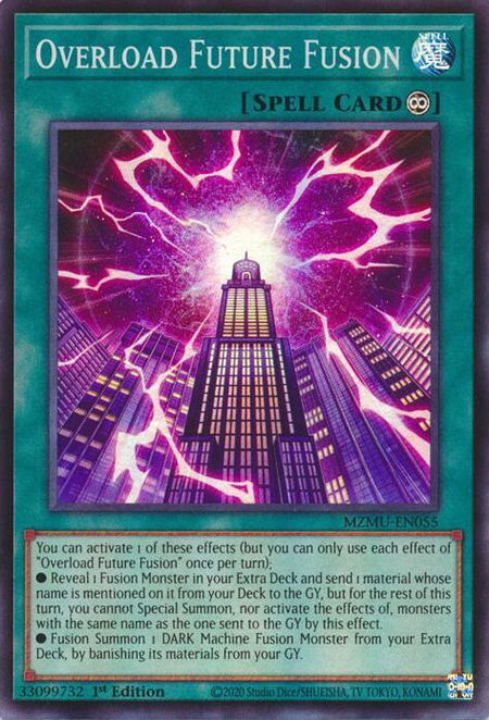Overload Future Fusion - Maze of Muertos YuGiOh trading card