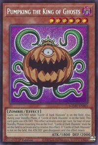 Pumpking the King of Ghosts - Maze of Muertos #MZMU-EN061 - Secret Rare YuGiOh Trading Card