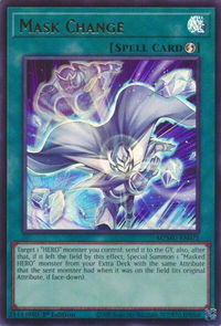 Mask Change - Maze of Muertos #MZMU-EN071 - Ultra Rare YuGiOh Trading Card