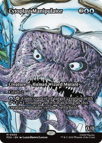 Cytoplast Manipulator (Borderless) - Teenage Mutant Ninja Turtles Source Material (PZA) #5 - Mythic Magic: The Gathering Trading Card