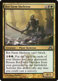 Rot Farm Skeleton - Dragon's Maze (DGM) #98 - Uncommon Magic: The Gathering Trading Card