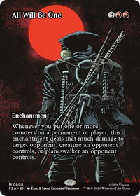All Will Be One (Borderless) - Teenage Mutant Ninja Turtles Source Material (PZA) #8 - Mythic Magic: The Gathering Trading Card