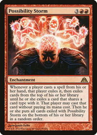 Possibility Storm - Dragon's Maze (DGM) #34 - Rare Magic: The Gathering Trading Card
