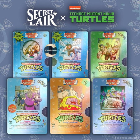 Secret Lair Drop: Secret Lair x Teenage Mutant Ninja Turtles: VHS Villains - Traditional Foil Edition - Secret Lair Drop Series Magic: The Gathering trading card