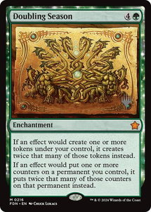 Doubling Season - Promo Pack: Lorwyn Eclipsed (PPECL) #216 - Mythic Rare Magic: The Gathering Trading Card
