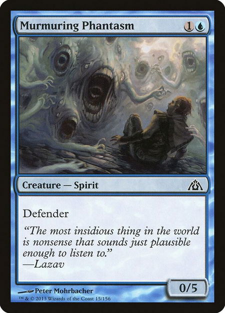 Murmuring Phantasm - Dragon's Maze Magic: The Gathering trading card