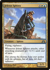Jelenn Sphinx - Dragon's Maze (DGM) #77 - Uncommon Magic: The Gathering Trading Card