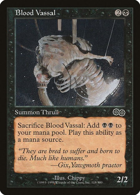 Blood Vassal - Urza's Saga Magic: The Gathering trading card