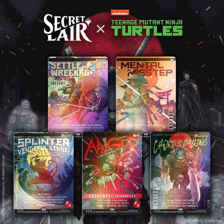 Secret Lair Drop: Secret Lair x Teenage Mutant Ninja Turtles: The Last Ronin - Traditional Foil Edition - Secret Lair Drop Series Magic: The Gathering trading card