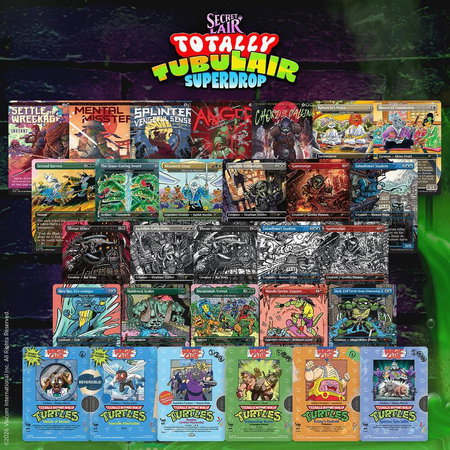 Secret Lair Drop: Totally TubuLair Superdrop: Heroes in a Half Shell Non-Foil Bundle - Secret Lair Drop Series Magic: The Gathering trading card