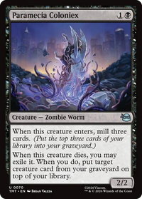 Paramecia Coloniex - Teenage Mutant Ninja Turtles (TMT) #70 - Uncommon Magic: The Gathering Trading Card