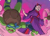 Kitsune's Technique Art Card - Art Series: Teenage Mutant Ninja Turtles (ASTMT) #24 - Special Magic: The Gathering Trading Card