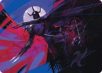 Shredder's Technique Art Card - Art Series: Teenage Mutant Ninja Turtles (ASTMT) #7 - Special Magic: The Gathering Trading Card