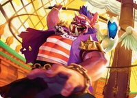 Bebop, Skull & Crossbones Art Card - Art Series: Teenage Mutant Ninja Turtles (ASTMT) #42 - Special Magic: The Gathering Trading Card