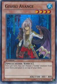 Gishki Avance - Hidden Arsenal 7: Knight of Stars (HA07) #HA07-EN003 - Super Rare YuGiOh Trading Card