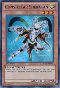 Constellar Sheratan - Hidden Arsenal 7: Knight of Stars (HA07) #HA07-EN005 - Super Rare YuGiOh Trading Card