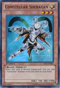 Constellar Sheratan trading card from Hidden Arsenal 7: Knight of Stars Constellar Sheratan - Hidden Arsenal 7: Knight of Stars YuGiOh trading card