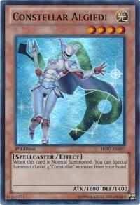 Constellar Algiedi - Hidden Arsenal 7: Knight of Stars (HA07) #HA07-EN007 - Super Rare YuGiOh Trading Card